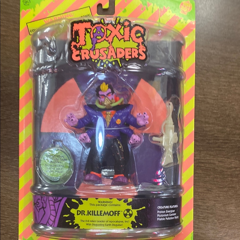 Toxic Crusaders Dr. KilleMoff Action Figure
